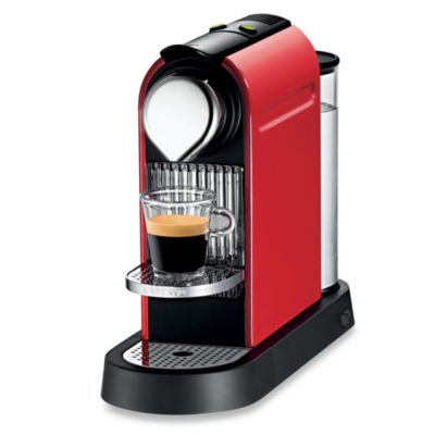 Nespresso Citiz Automatic Espresso Machine - Fire Engine Red - Bed Bath & Beyond